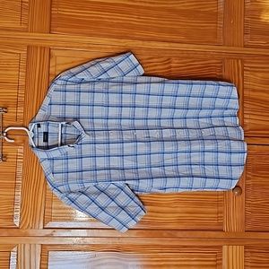 Arrow plaid button up